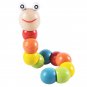 Colorful Wooden Worm Puzzles Kids Learning Educational Didactic Baby Toys Fingers