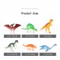 10pcs/lot Batch Mini Dinosaur Model Children's Educational Toys Cute Simulation Animal Small