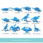 10pcs/lot Batch Mini Dinosaur Model Children's Educational Toys Cute Simulation Animal Small