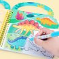 Children's magical water painting book, coloring book, children's graffiti coloring book