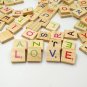 100Pcs Wooden Language Toys Letter Alphabet Number English Words Bolcks Kids Educational Toy