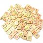100Pcs Wooden Language Toys Letter Alphabet Number English Words Bolcks Kids Educational Toy