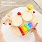 Children Drum Trumpet Toy Kit Music Percussion Instrument Band Kit Early Learning Educational Toy