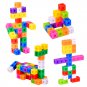 Montessori Rainbow Math Link Cubes Educational Block Toy Boxed Color Ribbon Graphic Card