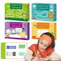 Magical Tracing Workbook Set Reusable Magic Practice Copybook for Kids with Drawing Pens and Eraser