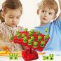 Montessori Math Toy Balancing Board Puzzle For Kids Frog Balance Tree Educational