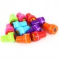 16pcs/lot Children Toy Stamps Cartoon Animals Fruits Kids Seal For Scrapbooking Photo