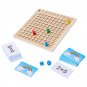 Children 99 Multiplication Table Math Toys Arithmetic Teaching Aids Montessori