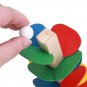 Montessori Educational Toy Blocks Wooden Tree Marble Ball Run Track Game Baby Kids