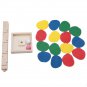 Montessori Educational Toy Blocks Wooden Tree Marble Ball Run Track Game Baby Kids