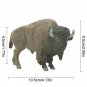 American Bison Simulation Of Animal Models Action Toy Figures High Quality Collection