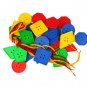 30 Pcs Montessori Toys Educational Toys for Children Early Learning Geometric Blocks