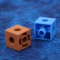 30Pcs/Set Color Cubes Snap Assembling Toys Manipulative Math Kids Connecting Toy