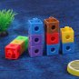 30Pcs/Set Color Cubes Snap Assembling Toys Manipulative Math Kids Connecting Toy