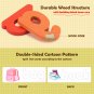 Children Puzzle Wooden Spelling Word Kids Letter Games Kindergarten Teaching Aids English