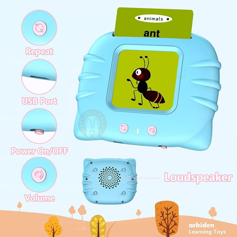 English Flash Cards For Kids Talking Russian Spanish French Words Games