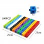 Montessori Rainbow Math Link Cubes Educational Toy Boxed