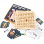 Wooden Montessori Multiplication Board Game Kids Learning Educational Toys