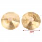 1 set Hand Percussion Copper Cymbals Children Musical Instrument Education Toys Brass
