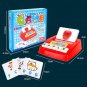 Kids Toys Words Cards Toys Learn English Word Game Montessori Wor