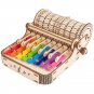 DIY Hand Rattle 8-Note Percussion Kids Music Toys Wooden Assembly Musical