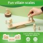 Let’s Make 1Pc Montessori Wooden Balance Board For Baby Puzzle Game