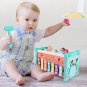 9 IN 1 Baby Montessori Toys Magnetic Fishing Games Owl Activity Cube