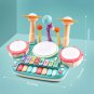 5 in 1 Musical Instruments Toys,Kids Electronic Piano Keyboard Xylophone Drum Toys