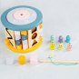 Activity Cubes Wooden Toys Bead Maze Shape Sorter Learning Developmental Montessori Toys