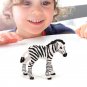 Zebras Toy Figurine Stimulated Zebras Animal Figurine Animal Kingdom Wild Figure