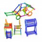 Building Toys Kids 250 Pcs Construction Building Sticks Educational Math Connecting Tubes Toy Kids