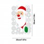 Christmas Window Sticker 9 Sheets Of Christmas Santa Window Sticker Decals Door