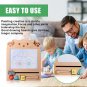 Magnetic Drawing Board Toy Wooden Erasable Doodle Graffiti Boards Hand-Painted