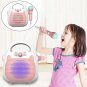 Kids Karaoke Machine with 1 Microphones Rechargeable Toys for ChildrenToddlers Build in LED Light
