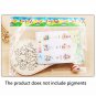 4PCS Painting Graffiti Toys DIY Racket Wooden Toy For Children Drawing Ball Kids