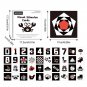 Baby Black White Flash Card Educational Montessori Baby Toys