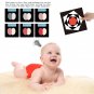 Baby Black White Flash Card Educational Montessori Baby Toys
