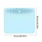 Silicone Water Media Mat Non-Stick Craft Mat For Painting Ink Blending Watercoloring