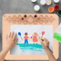 Silicone Water Media Mat Non-Stick Craft Mat For Painting Ink Blending Watercoloring