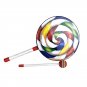 8Inch Lollipop Shape Drum with Mallet Rainbow Music Rhythm Instruments Kids Baby