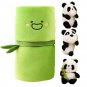 Bamboos Panda Animals Plush Toys Kawaii Cartoon Creative National Treasure Souvenirs Into Dolls