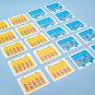 Slide Puzzle Double-sided Color Shape Matching Puzzle Game Preschool Learning Montessori