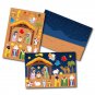 Christmas Nativity Diy Scene Stickers Set Jesus Birth DIY Kids Religious Education
