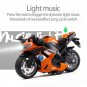 Simulation Alloy Motorcycle Model Toy Vehicle Collection Sound Light Off Road Autocycle