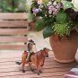 Rodeoes Toy Simulated Spanish Bullfighter Cattle Figurines Rodeoes Collection