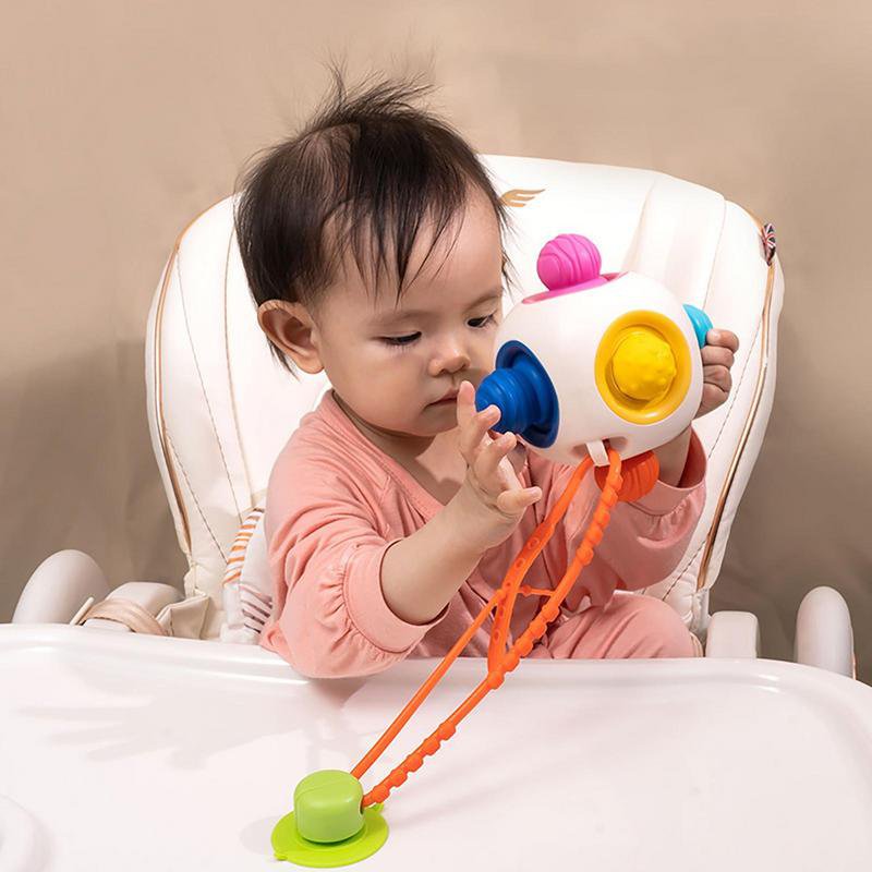 Soft Childrens Toys Colorful Chewing Toy Teether In Bright Colors Comfortable Clear Sound