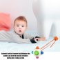 Soft Childrens Toys Colorful Chewing Toy Teether In Bright Colors Comfortable Clear Sound