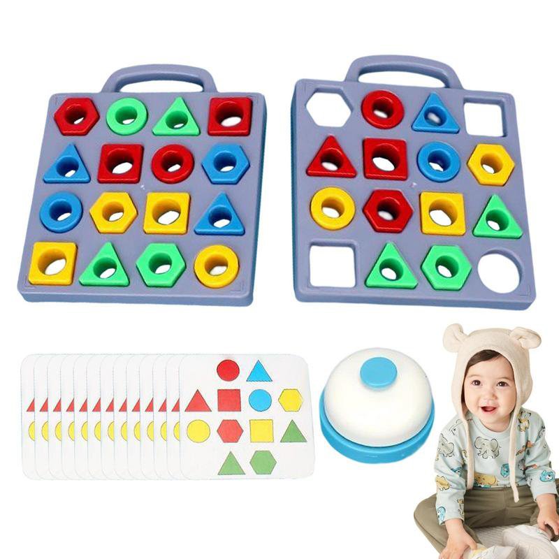 Shape Puzzles For Toddlers Shape Matching & Color Matching Puzzle Toddler Puzzles With