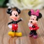 6pcs/set Disney Figures Mickey Mouse Minnie Mouse Birthday Party Cake Decoration