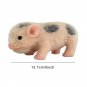 Soft Silicone Pig Doll 5'Doll Full Body Silicone Piglet Vivid Pig Baby Kids Toys